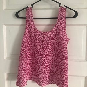 Pink tank top